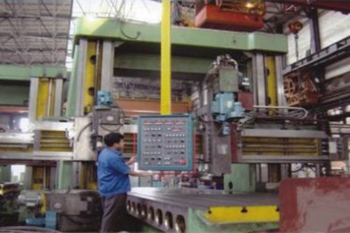 CNC planer type milling machine